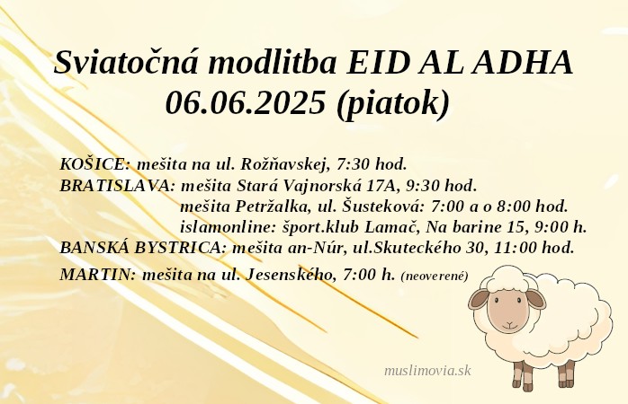 Eid 2025 termíny