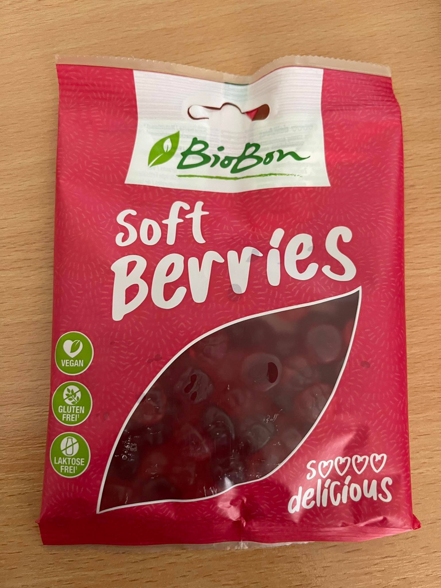 Soft Berries, vegánske želé cukríky