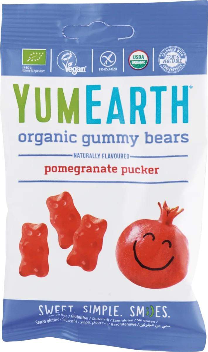 Yumearth, vegánske želé cukríky