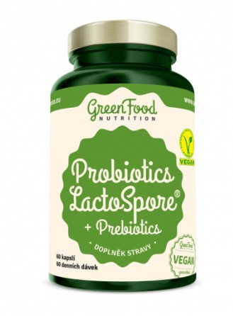 GreenFood Probiotika LactoSpore® + Prebiotics, halal