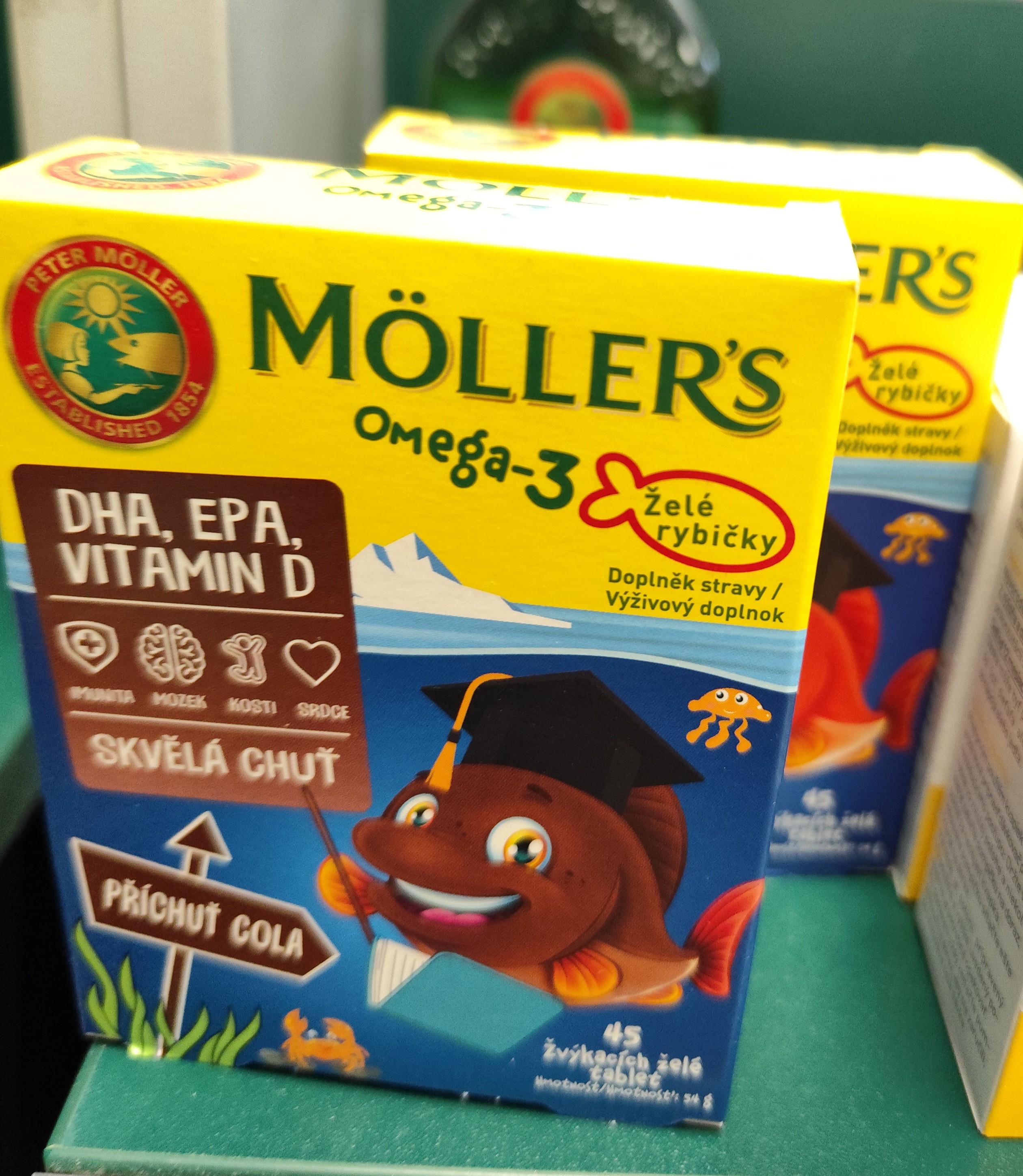 Mollers Omega-3 želé rybičky Mollers Omega-3 želé rybičky