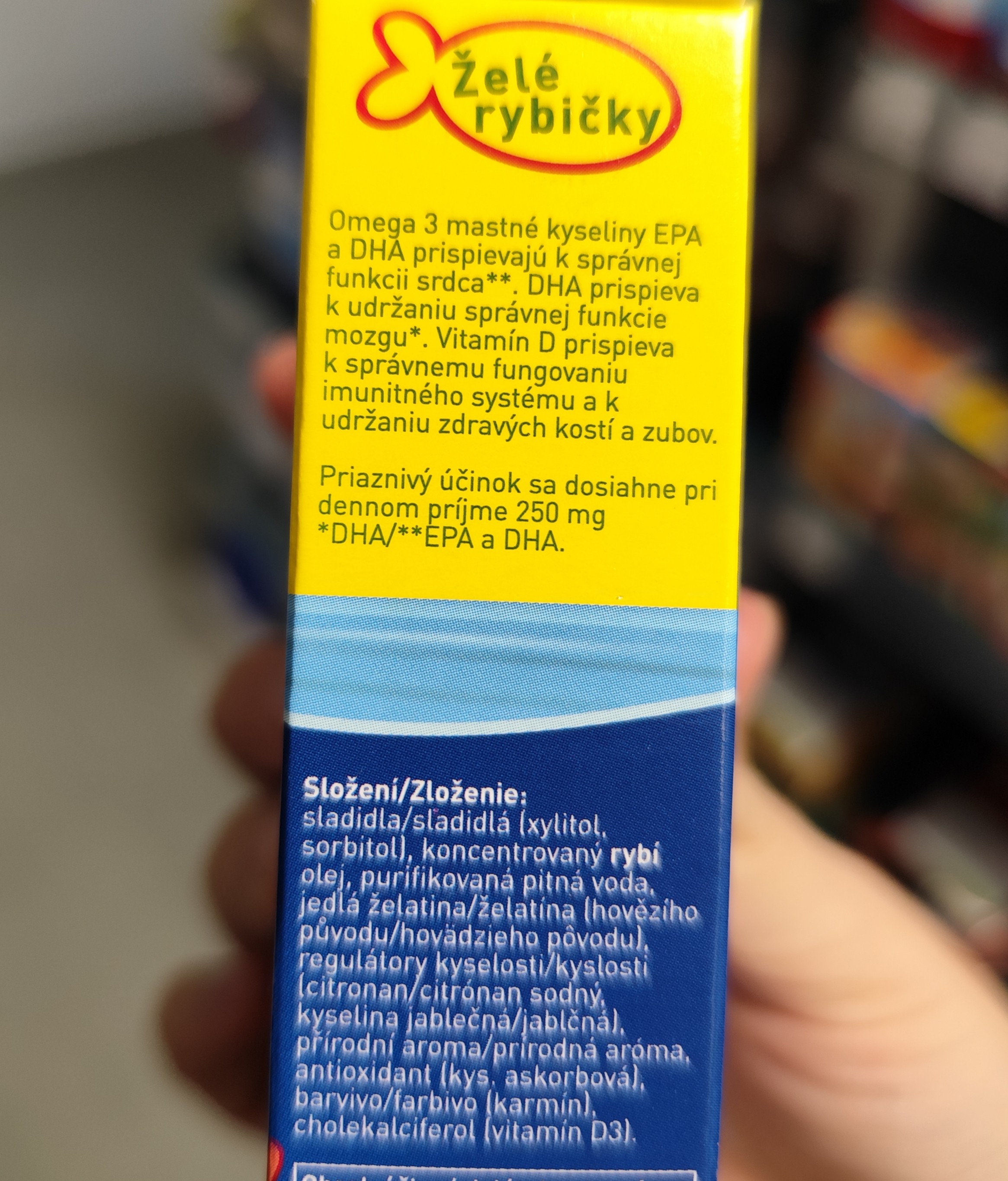 Mollers Omega-3 želé rybičky Mollers Omega-3 želé rybičky