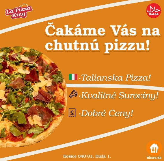 Pizzeria La Pizza King, halal